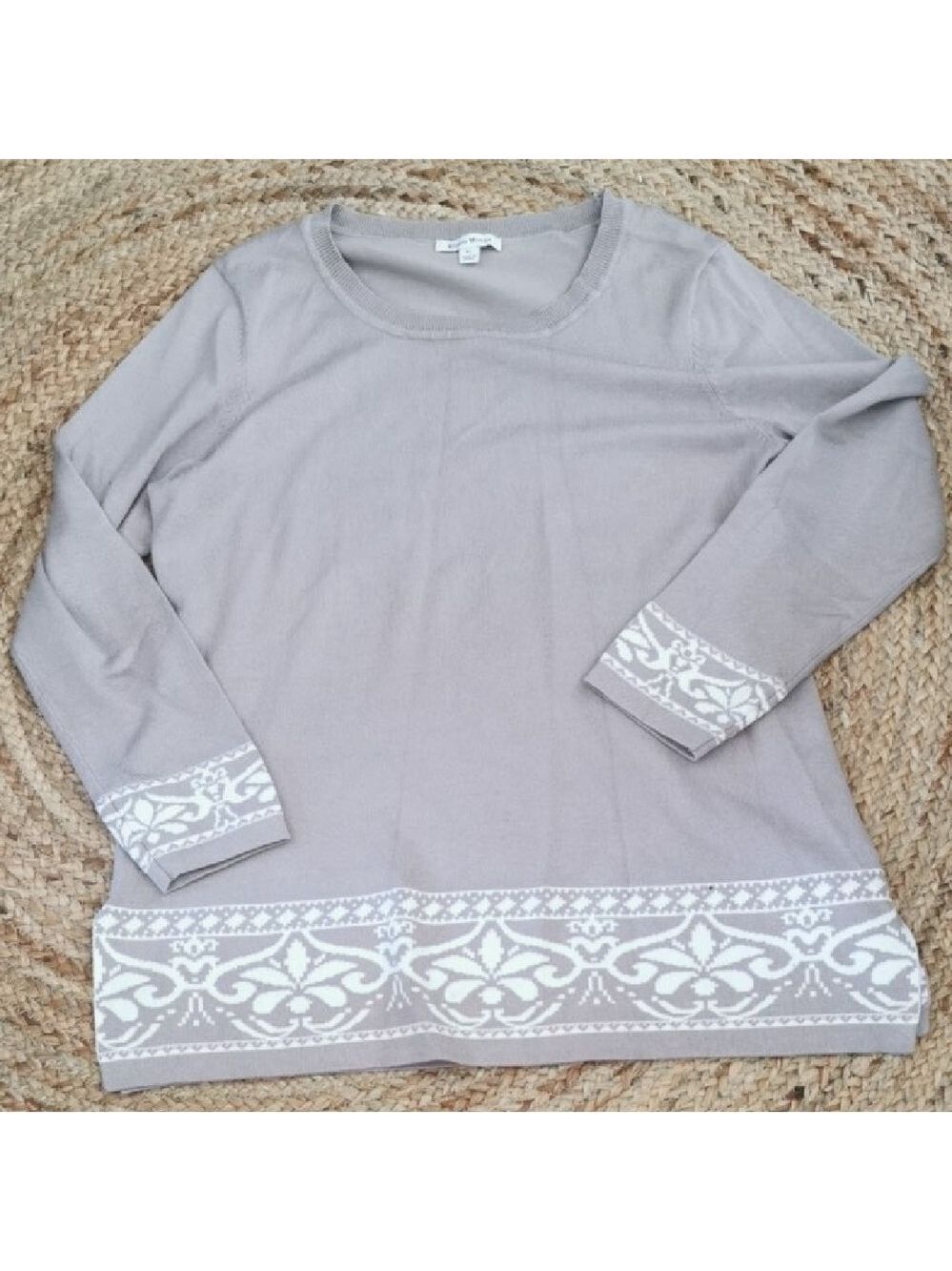Studio Works womens Karin knit sweater. Size XL